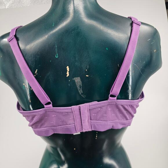 Adore Me Sexy Lavender Purple Lace Bra Women's size 40D 3625 - Picture 2 of 7